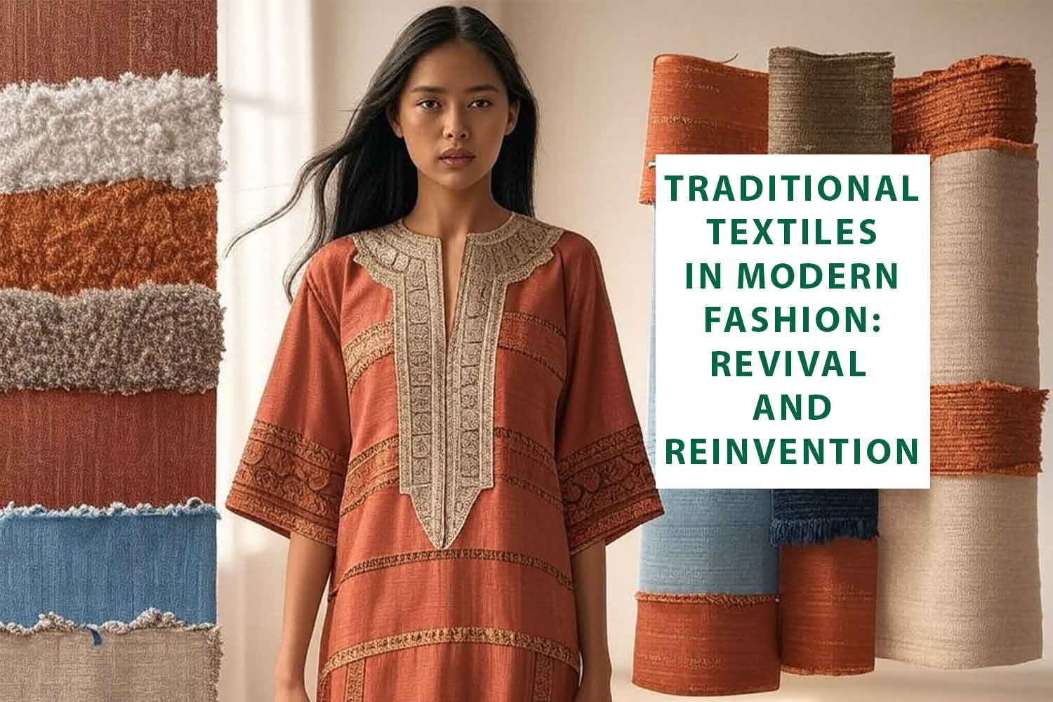 Traditional Textiles in Modern Fashion: Revival and Reinvention